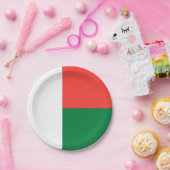 Madagaskar-Flagge Pappteller (Party)