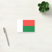 Madagaskar-Flagge Post-it Klebezettel (Büro)