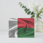 Madagaskar-Flagge Postkarte (Stehend Vorderseite)