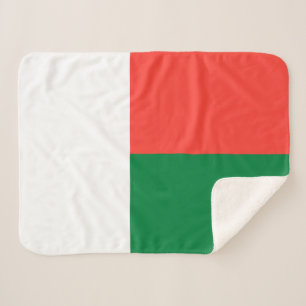 Madagaskar-Flagge Sherpadecke