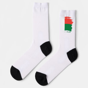 Madagaskar-Flagge Socken