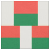 Madagaskar-Flagge Stoff (Nahaufnahme)