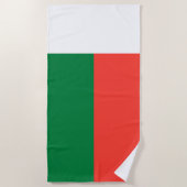 Madagaskar-Flagge Strandtuch (Vorderseite)