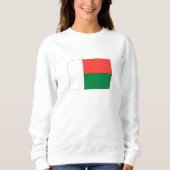 Madagaskar-Flagge Sweatshirt (Vorderseite)