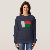 Madagaskar-Flagge Sweatshirt (Vorne ganz)