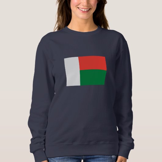 Madagaskar-Flagge Sweatshirt (Vorderseite)