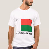 Madagaskar-Flagge T-Shirt (Vorderseite)