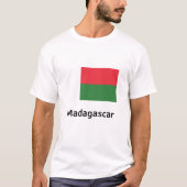 Madagaskar-Flagge T-Shirt (Vorderseite)