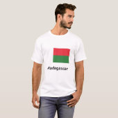 Madagaskar-Flagge T-Shirt (Vorne ganz)