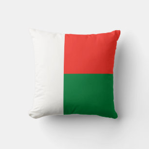 Madagaskar-Flagge x Flaggenkissen Kissen