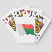 Madagaskar-Flaggen-Spielkarten Spielkarten (Rückseite)