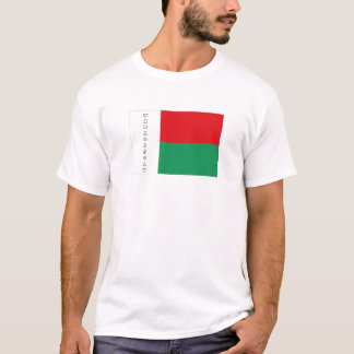 Madagaskar-Flaggenandenkent-shirt T-Shirt