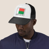 Madagaskar-Hut Truckerkappe (Beispiel)