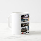 Madagaskar I Liebe - Mosaik - Kaffeetasse (Vorderseite Links)