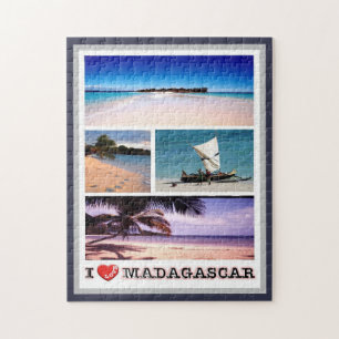 Madagaskar - I Liebe - Puzzle
