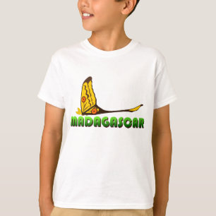 Madagaskar-Ikone Kometenfalter, Reise T-Shirt