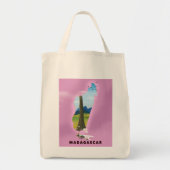 Madagaskar Illustriertes Reiseplakat Tragetasche (Vorne)