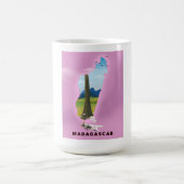 Madagaskar Illustriertes Reiseplakat Verwandlungstasse (Zentrum)