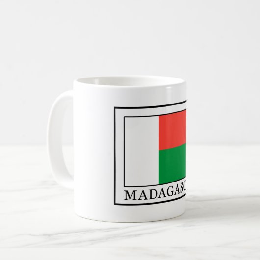 Madagaskar Kaffeetasse (Vorderseite Links)