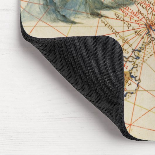 Madagaskar-Karte Mousepad (Ecke)