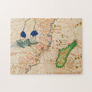 Madagaskar-Karte Puzzle