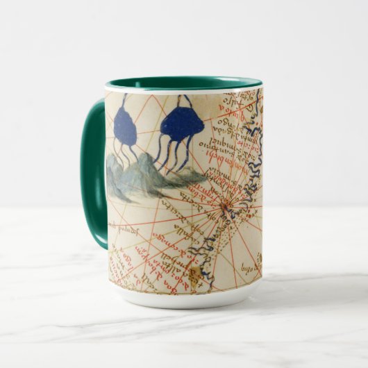 Madagaskar-Karte Tasse (Vorderseite Links)