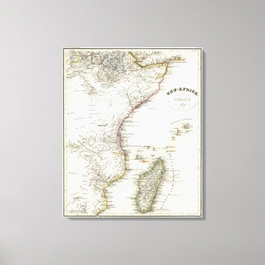 Madagaskar Leinwanddruck (Vorderseite)