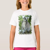 Madagaskar Lemur Girl's T - Shirt (Vorderseite)