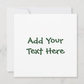 Madagaskar-Lemuren im Exotischen Dschungel Einladung (Rückseite)