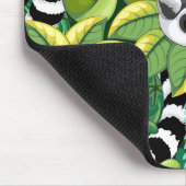 Madagaskar-Lemuren im Exotischen Dschungel Mousepad (Ecke)