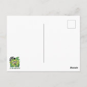 Madagaskar-Lemuren im Exotischen Dschungel Postkarte (Rückseite)