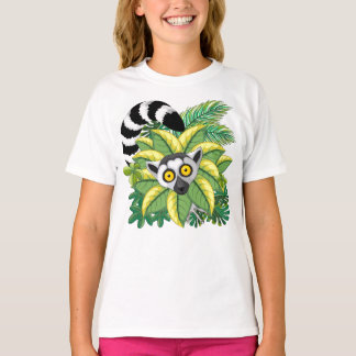 Madagaskar-Lemuren im Exotischen Dschungel T-Shirt