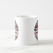 Madagaskar Madagaskar British UK Tree Roots Flag Kaffeetasse (Mittel)