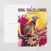 Madagaskar Madagaskar Postkarte (Vorne/Hinten)