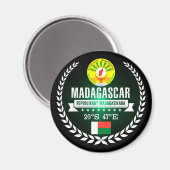 Madagaskar Magnet (Vorderseite/Rückseite)