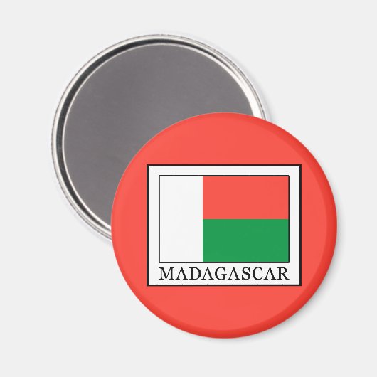 Madagaskar Magnet (Vorderseite/Rückseite)
