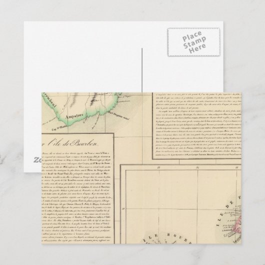 Madagaskar, Mauritius 57 Postkarte (Vorne/Hinten)