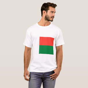 Madagaskar-Nationalflagge T-Shirt