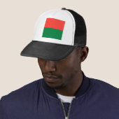 Madagaskar-Nationalflagge Truckerkappe (Beispiel)