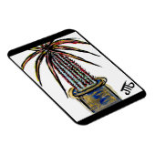 "Madagaskar Palm" Magnet (Rechte Seite)