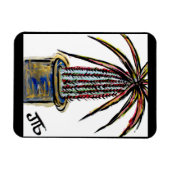 "Madagaskar Palm" Magnet (Horizontal)