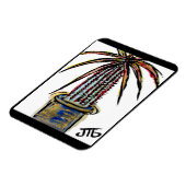 "Madagaskar Palm" Magnet (Linke Seite)