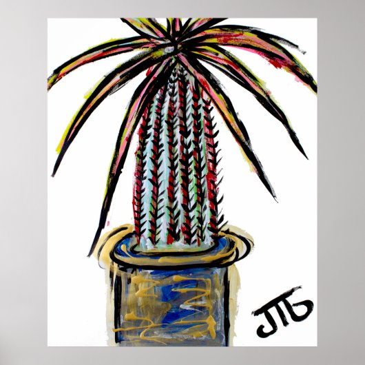 "Madagaskar Palm" Poster (Vorne)