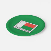 Madagaskar Pappteller (Schrägansicht)