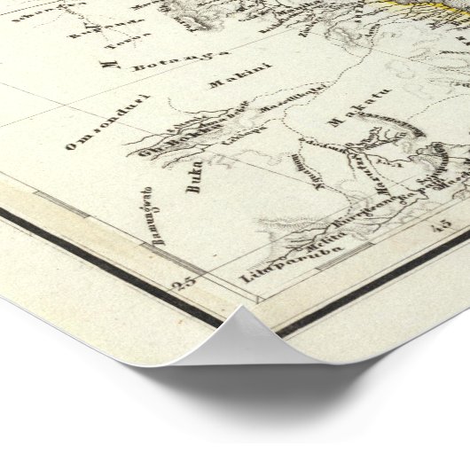 Madagaskar Poster (Ecke)