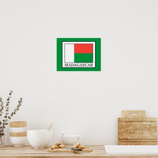 Madagaskar Poster (Küche)