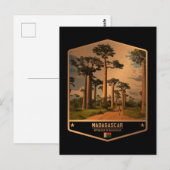 Madagaskar Postkarte (Vorne/Hinten)