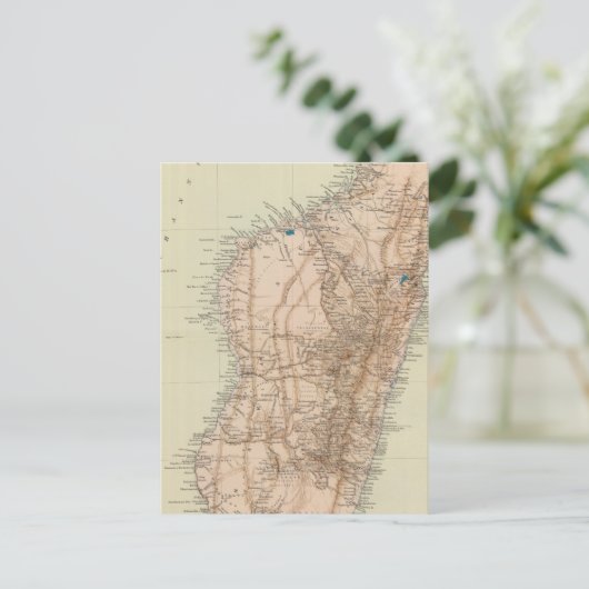 Madagaskar Postkarte (Stehend Vorderseite)