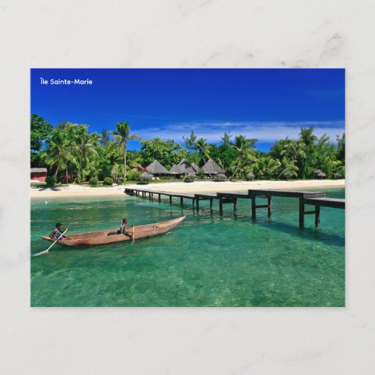 Madagaskar Postkarte (Vorderseite)