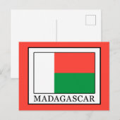 Madagaskar Postkarte (Vorne/Hinten)